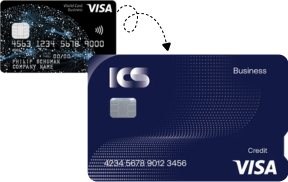 nieuwe ICS zakelijke card